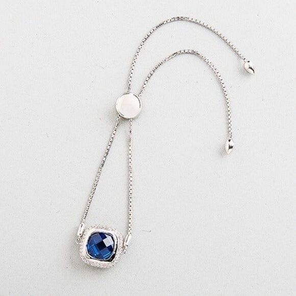 Swarovski Elements - Blue square